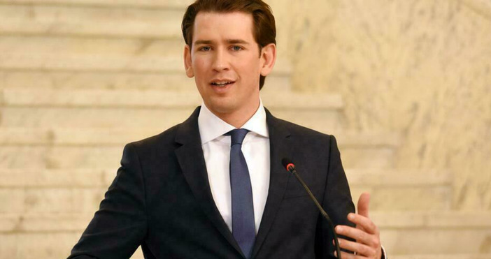 Снимка БулфотоКанцлерът на Австрия Себастиан Курц обяви че очаква първото