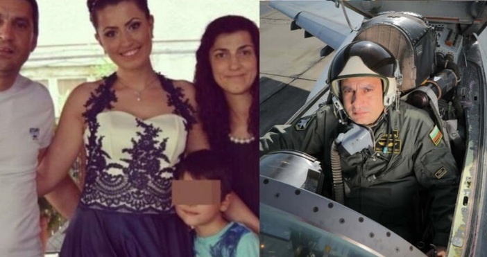 Кадър: Димитрина Попова/фейсбук и ВМССъпругата на починалия на учението край