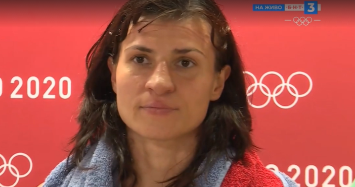 Кадър БНТПобедата направи Стойка Кръстева първата българка достигнала до олимпийския боксов