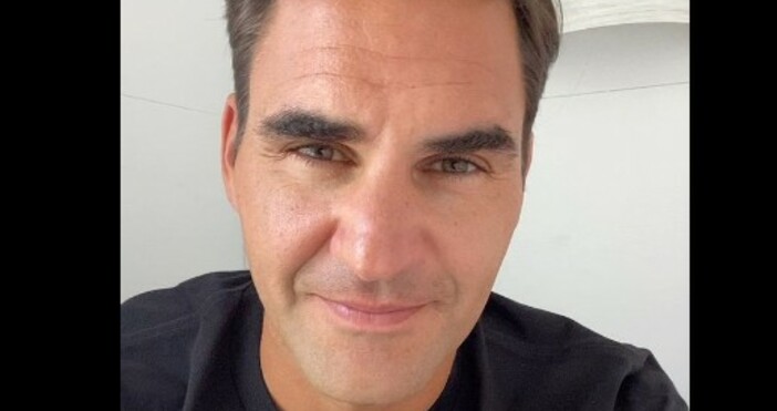 кадър и видео Роджър Федерер ИнстаграмРоджър Федерер съобщи в социалните мрежи