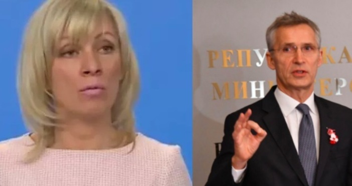 Кадър Фейсбук Захарова и БулфотоГоворителят на руското външно министерство Мария