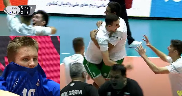 Кадър Volleyball WorldИсторически успех на България. България се класира за финала на