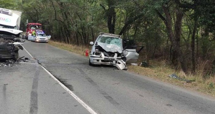 Снимка: ОДМВР - БургасТежък пътен инцидент със загинал е станал