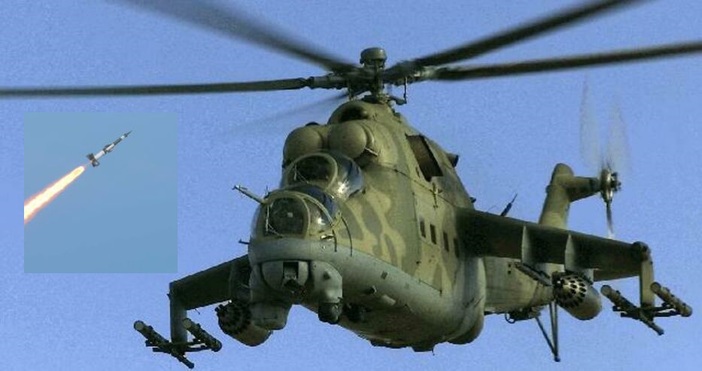 Снимката е илюстративна, AV8TERТримата загинали българи с военен хеликоптер МИ 24