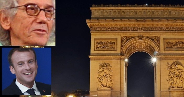 Снимки БулфотоТриумфалната арка е вече опакована Френският президент Еманюел Макрон