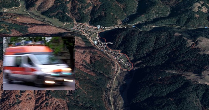Булфото Гугъл мапсТрагедия на пътя преди броени минути  Около 14 13 часа