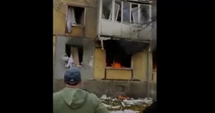 Кадър ria ruГазова експлозия разтърси жилищна сграда в Балтийск Калининградска област един човек