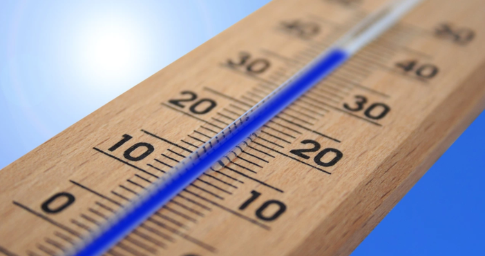 Температурен рекорд за страната от 32 4 градуса по Целзий е