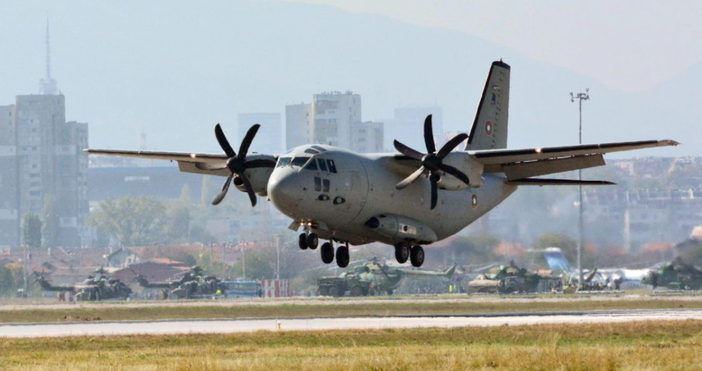 Министерството на отбраната изпраща към Испания военнотранспортен самолет Спартан по
