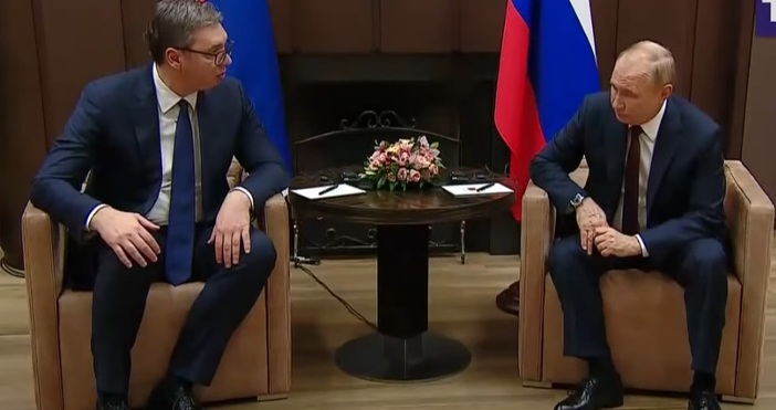 Загадъчно послание направи Вучич след срещата си с Путин, а