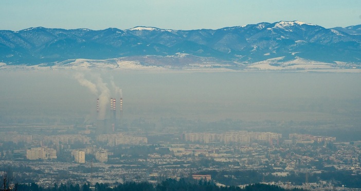 София е на второ място в страната по най-замърсен въздух