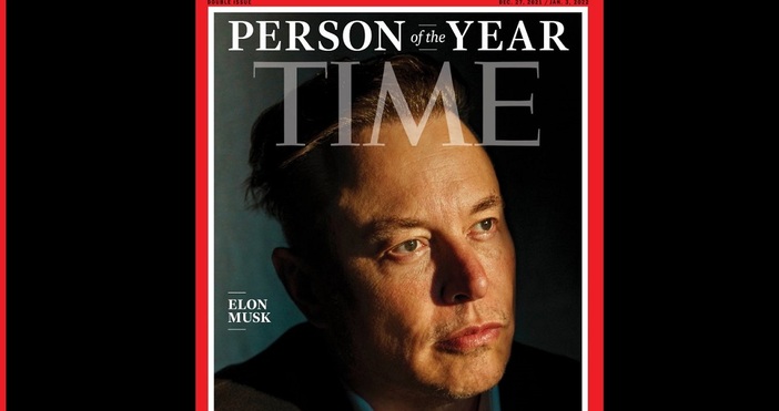 Списание Тайм“ избра Илон Мъск за личност на годината на