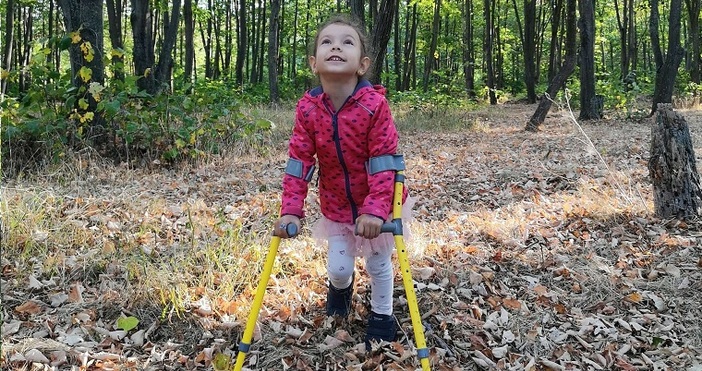 4 годишната София от Варна се нуждае от Вашата помощ Около