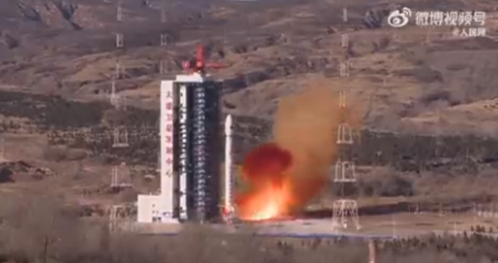 Китай изстреля спътник за дистанционно сондиране на Земята, предадоха ТАСС