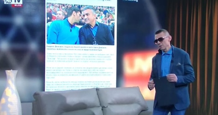 Журналистът Крум Савов защити Новак Джокович който не бе допуснат