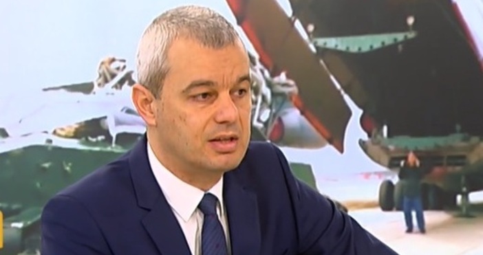 Лидерът на партия Възраждане Костадин Костадинов заяви по Нова телевизия