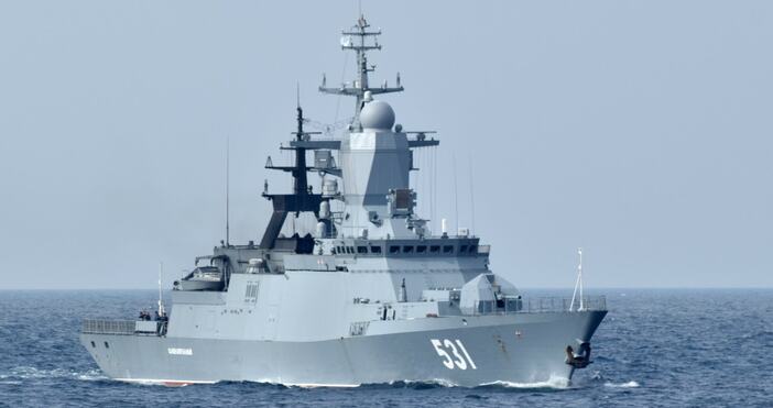 Група кораби от Северния флот на Русия навлязоха в Средиземно