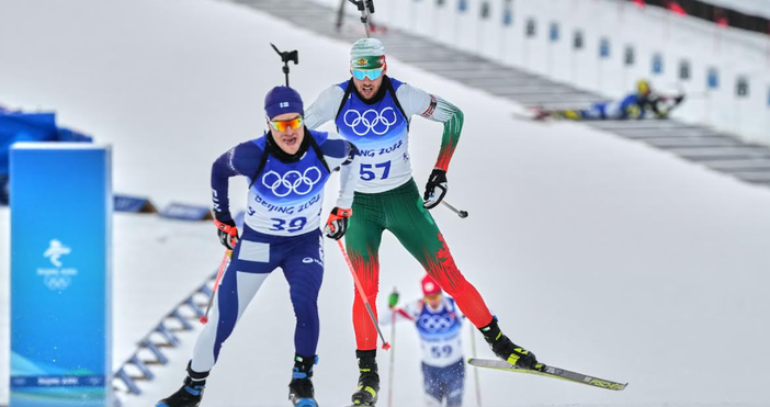 Малко радост за българите на Зимните олимпийски игри Трима български биатлонисти