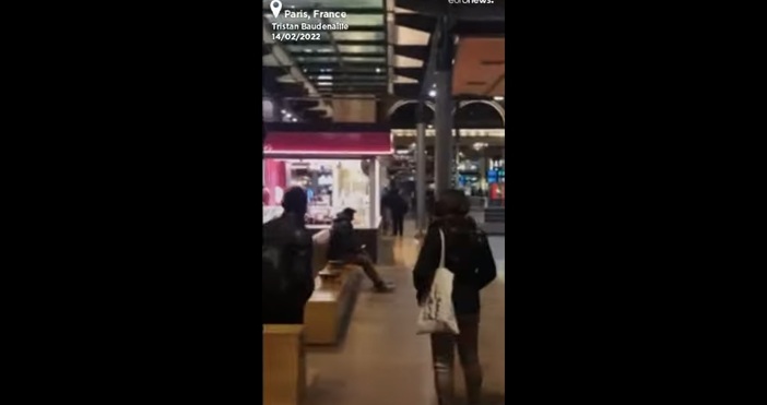 Полицаи застреляха мъж извадил нож срещу униформени на гара Gare