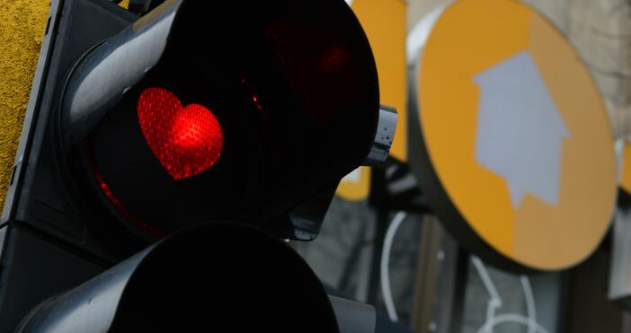 снимки По случай Деня на влюбените столичани бяха изненадани със