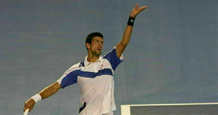 Сръбският тенисист Новак Джокович който бе в центъра на скандал