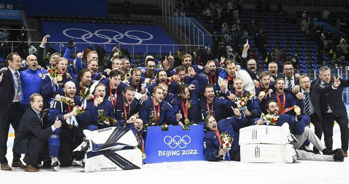 Исторически златен медал спечели националният отбор на Финландия в турнира