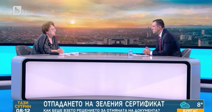 Съветникът на Кирил Петков обясни защо премахват зеления сертификат Отпадането на