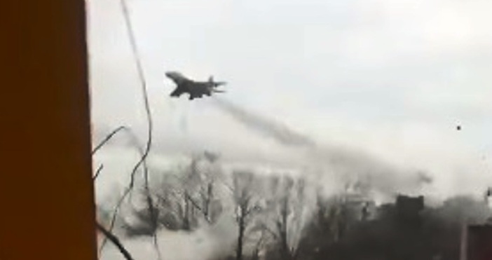 Видео което показа ужасът на войната в Украйна и опасността