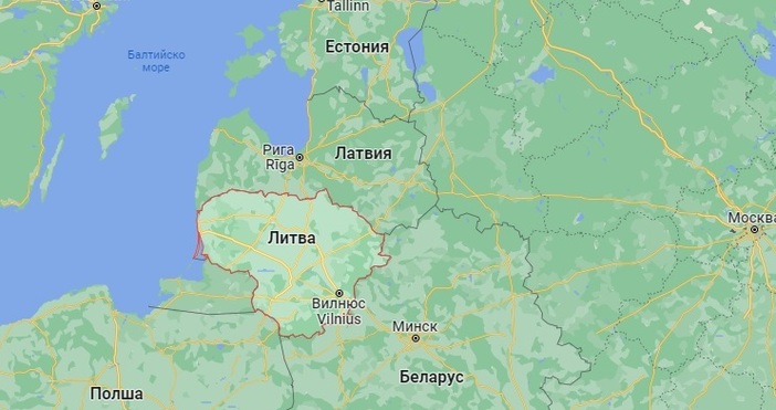 Президентът на Литва Гитанас Науседа обяви извънредно положение в страната