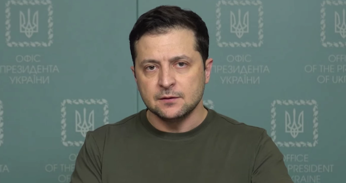 Президентът на Украйна описа действията на Русия в момента Володимир Зеленски обвини
