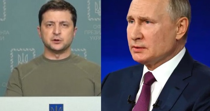 Директни прегвори между Володимир Зеленски и Владимир Путин поиска Украна