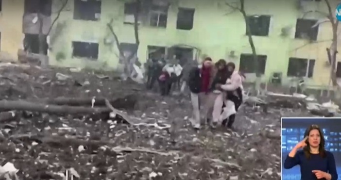 Руски въздушен удар в сряда нанесе сериозни щети на детска