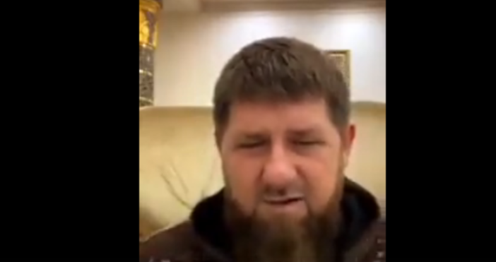 Лидерът на Чеченската република Рамзан Кадиров, протеже на президента на