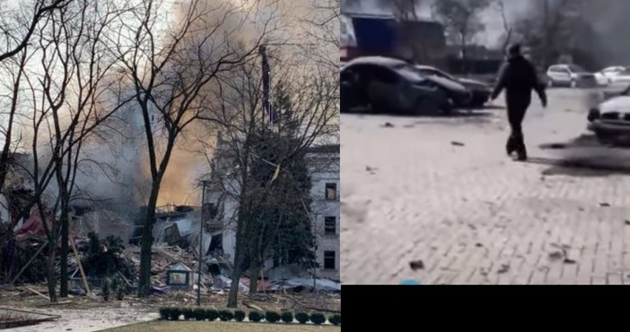 За руска атака срещу Драматичния театър в украинския град Мариупол съобщиха