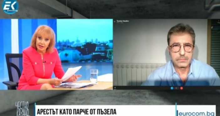 Банкерът Цветан Василев коментира на живо от Сърбия в ефира