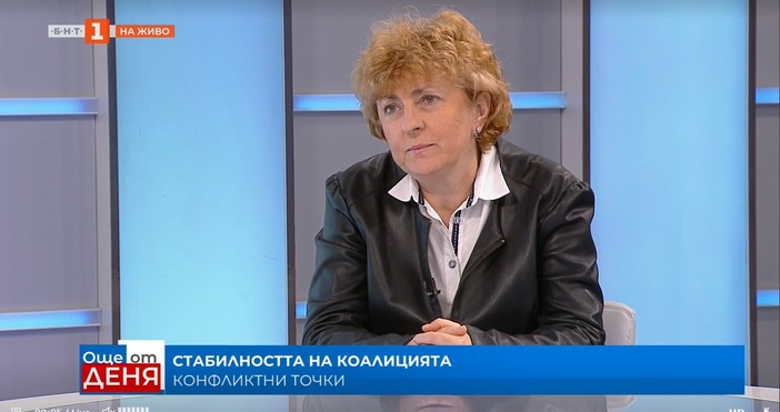 Зам-председателят на Парламентарната група на Има такъв народ Виктория Василева