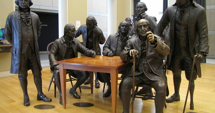 Умира Бенджамин Франклин американски общественик учен издател дипломат и