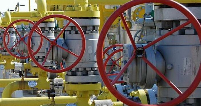 Физическите газови потоци през газопровода Ямал Европа който доставят газ от