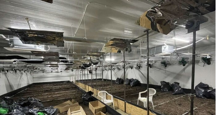 По случая е образувано досъдебно производство Ултрамодерна наркооранжерия е разкрита от