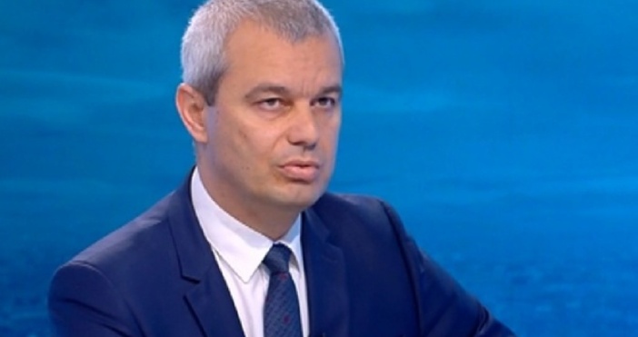 Лидерът на партия Възраждане Костадин Костадинов коментира скандала в парламента