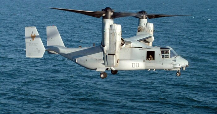 Американски военен самолет с петима морски пехотинци падна в Южна