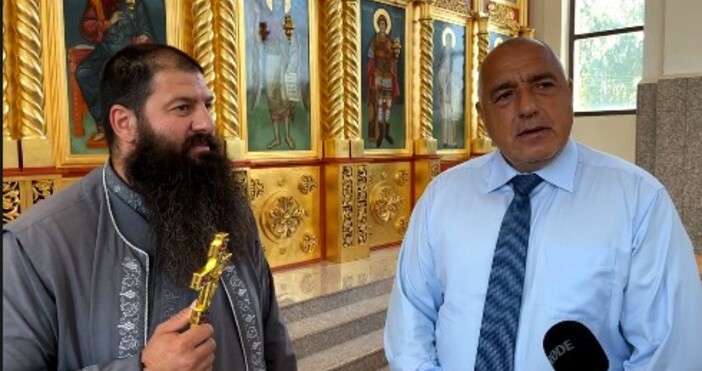 Той посети храма с депутати на ГЕРБ от Видинския край