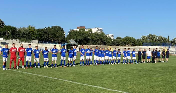 Спартак (Варна) представи отбора за елита с успех с 1:0