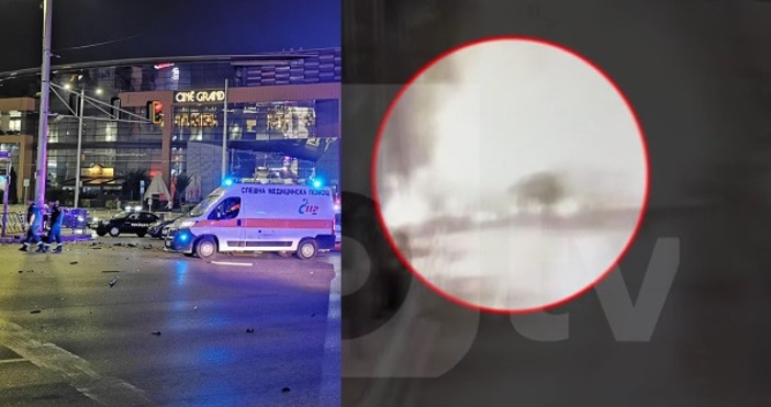 Преди минути БТВ излъчи кадри от запис на камерите, които