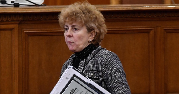 Виктория Василева напуска Народното събрание. Тя е депутат от ИТН