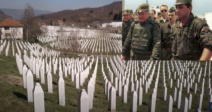 Над 8000 босненски възрастни и деца (всички бошняци) са избити край Сребреница от сръбски военни