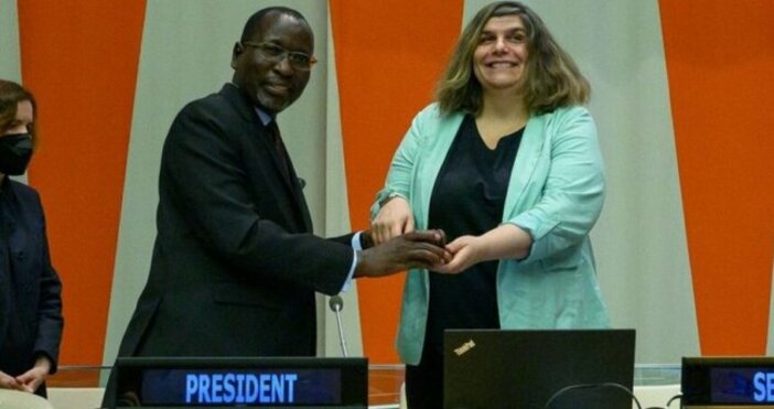 Посланикът на България в ООН Лъчезара Стоева стана председател на