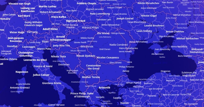 Карта Топи ЧюкановНеобичайна интерактивна карта е поредното попълнение към интересните проекти