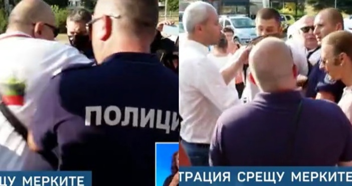 Костадин Костадинов нарече престъпници полицаите които вчера се озоваха на