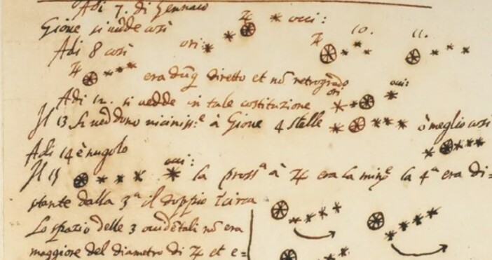 Документ смятан за ръкопис от Галилео Галилей всъщност е фалшификат